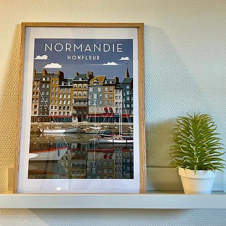 Une Pause Chez Julien, Appartement Lumineux Et Idealement Situe! Honfleur Kültér fotó