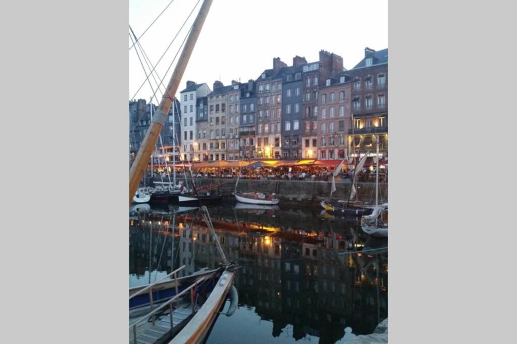 Une Pause Chez Julien, Appartement Lumineux Et Idealement Situe! Honfleur Kültér fotó