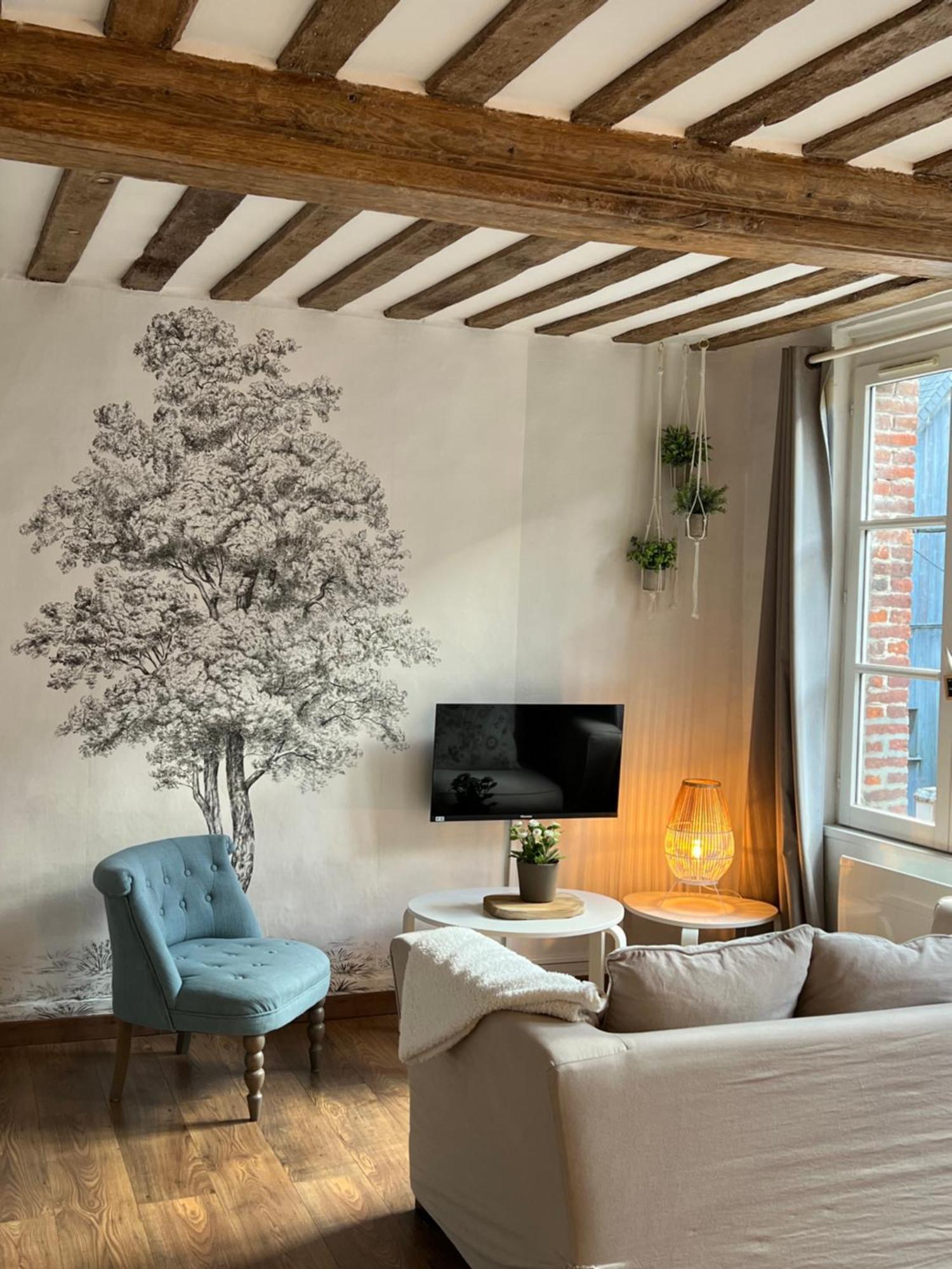 Une Pause Chez Julien, Appartement Lumineux Et Idealement Situe! Honfleur Kültér fotó