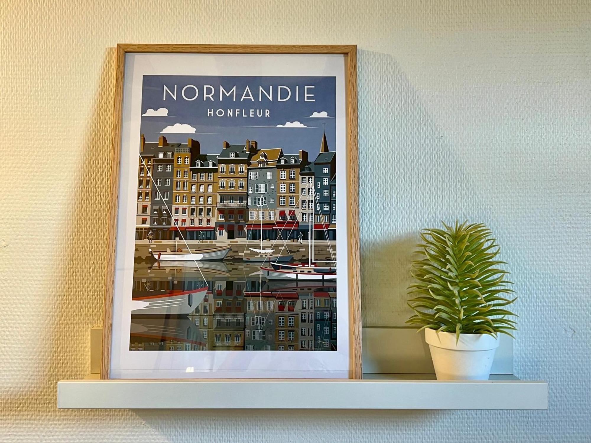 Une Pause Chez Julien, Appartement Lumineux Et Idealement Situe! Honfleur Kültér fotó